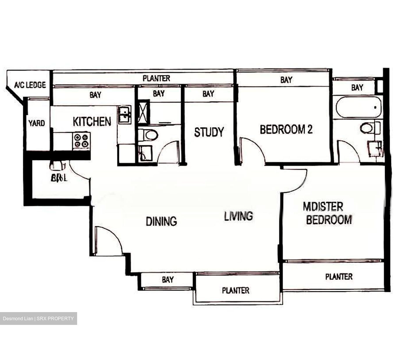 3 @ Phillips (D19), Apartment #622670521